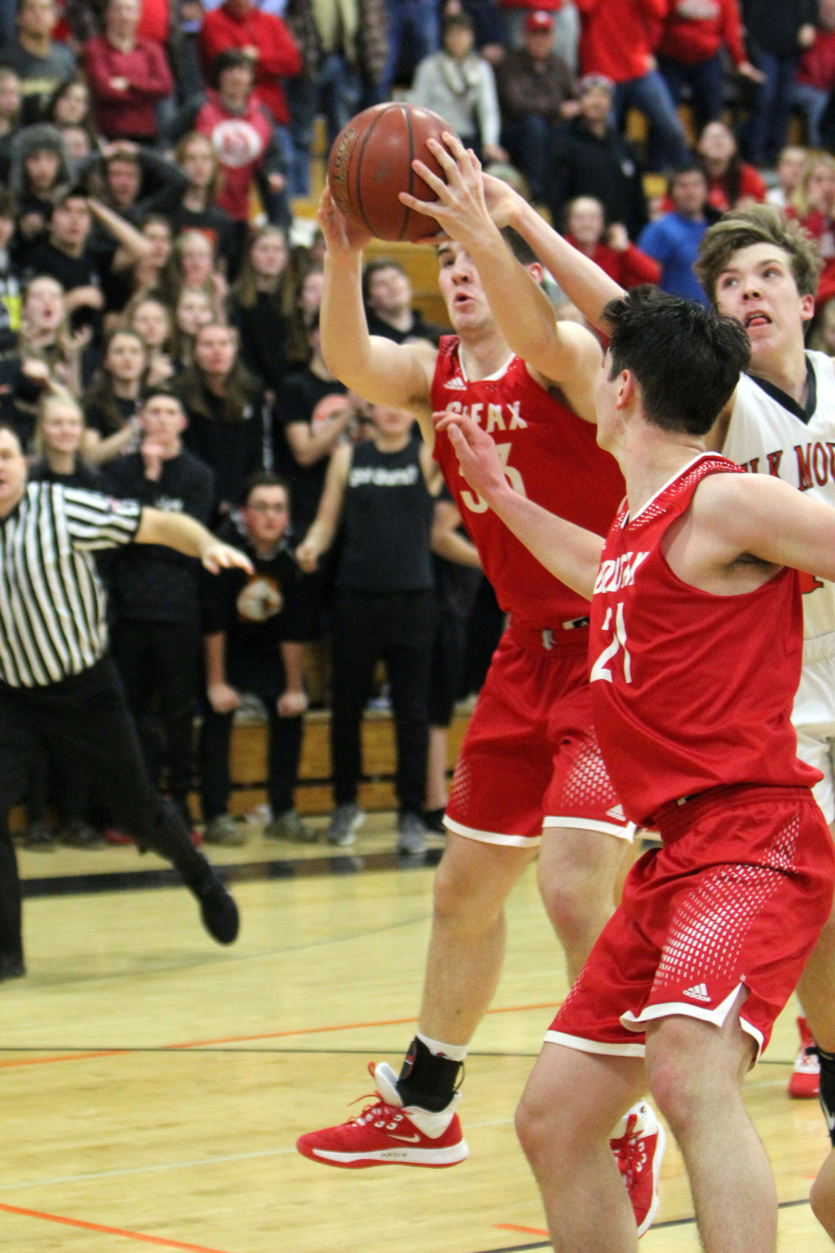 Colfax at Elk Mound boys basketball 1-30-20